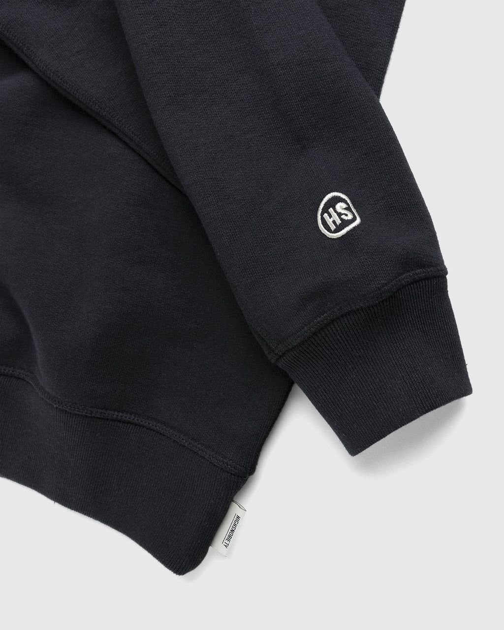 Shopify Logo Fleece Staples Crew Black