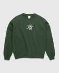 Shopify Logo Fleece Staples Crew Green
