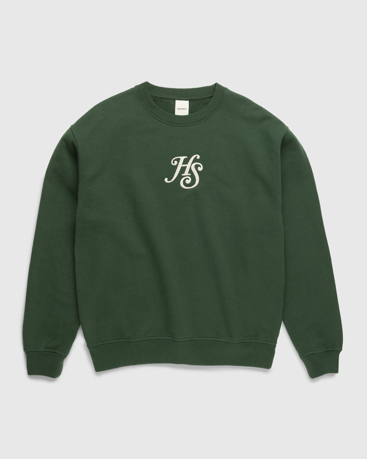Shopify Logo Fleece Staples Crew Green