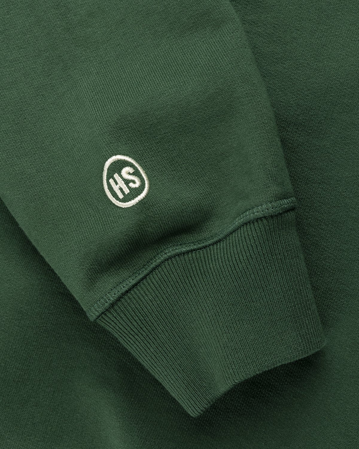 Shopify Logo Fleece Staples Crew Green